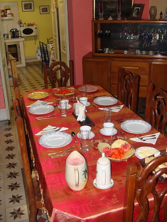 'Comedor' Casas particulares are an alternative to hotels in Cuba.